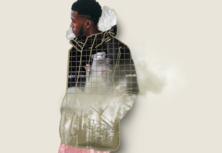 Man with a sheep - symbolic image for the Wear it Kind Brand Directory