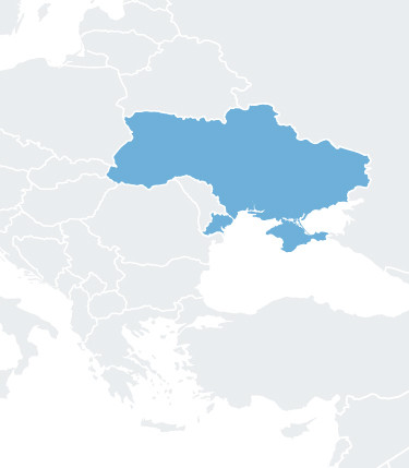 Map of Ukraine