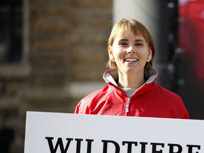 volunteer at a street action