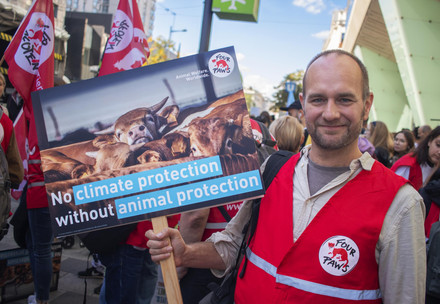 FOUR PAWS joins global climate strike for animal welfare worldwide