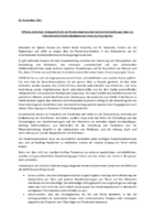 Offener Aufruf der Zivilgesellschaft der Pandemieprävention bei den Verhandlungen über ein internationales Pandemieabkommen Vorrang einzuräumen