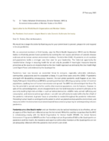 Open Letter to the WHO and Member States on the Pandemic Instrument Zero Draft