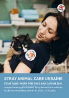 FOUR PAWS’ Work for Dogs and Cats in 2024